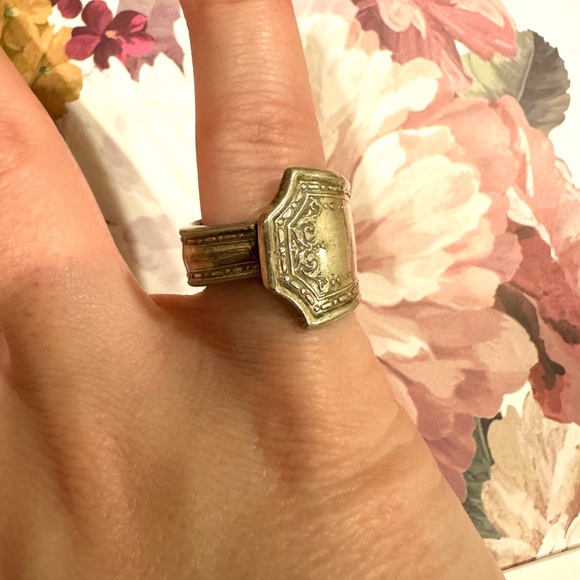 !! Vintage !! Spoon Ring - Picture 1 of 6